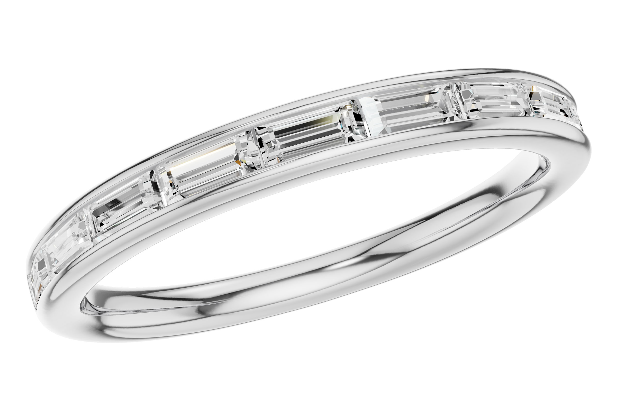 E275-82289: LDS DIA WED RG .44 TW BAGUETTES