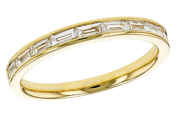 E275-82289: LDS DIA WED RG .44 TW BAGUETTES