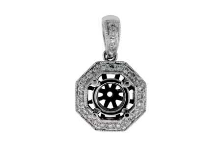 F006-75989: SEMI PENDANT .14 TW