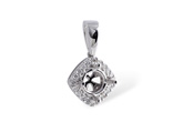 F184-94144: SEMI PENDANT .18 TW
