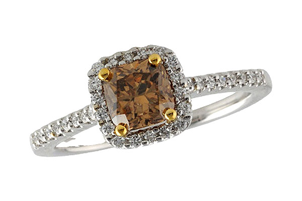 F187-70489: LDS DIA RG .93 BROWN DIA 1.09 TW