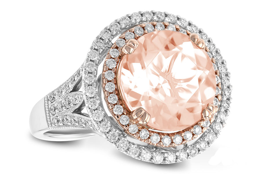 F188-58644: LDS RG 3.94 MORGANITE 4.50 TGW