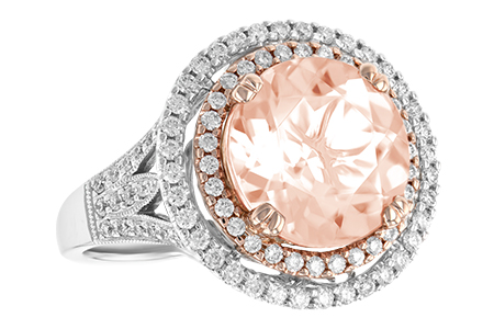 F188-58644: LDS RG 3.94 MORGANITE 4.50 TGW