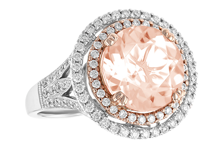 F188-58644: LDS RG 3.94 MORGANITE 4.50 TGW