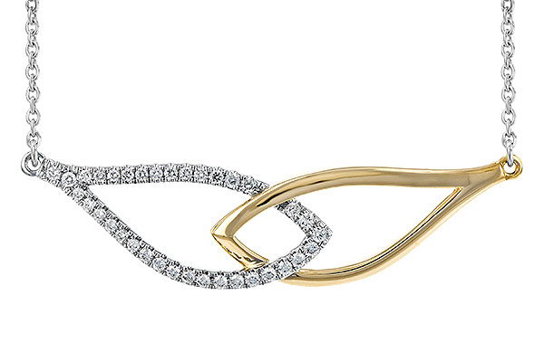F189-54116: NECKLACE .33 TW
