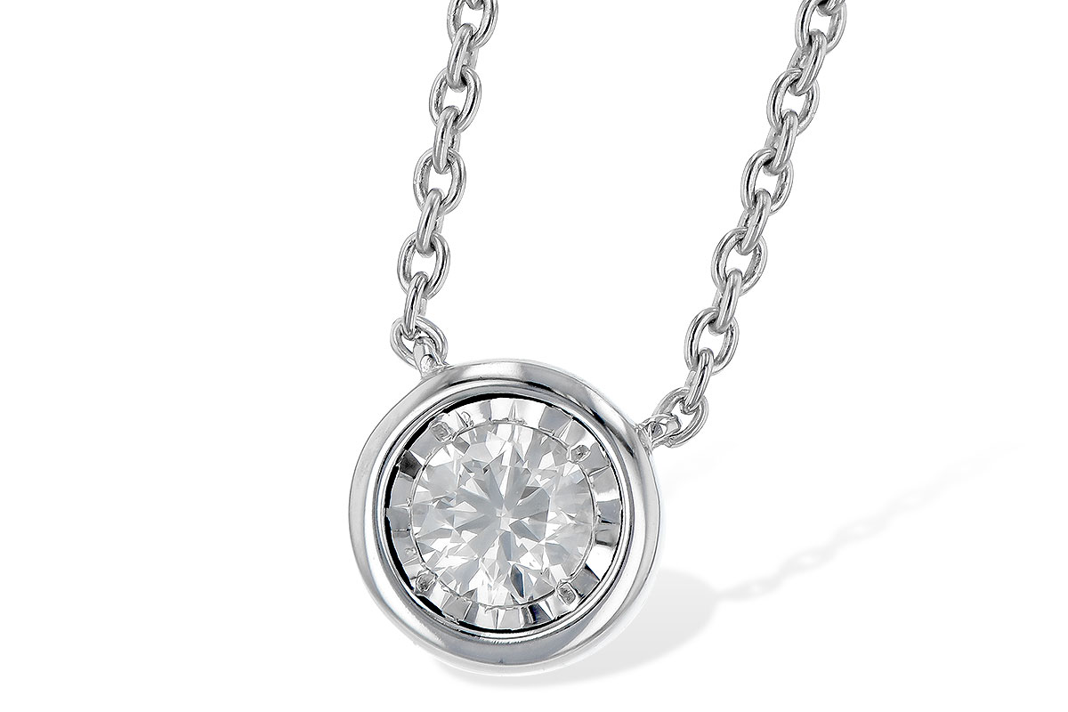 F273-09580: NECKLACE .24 BR (18")