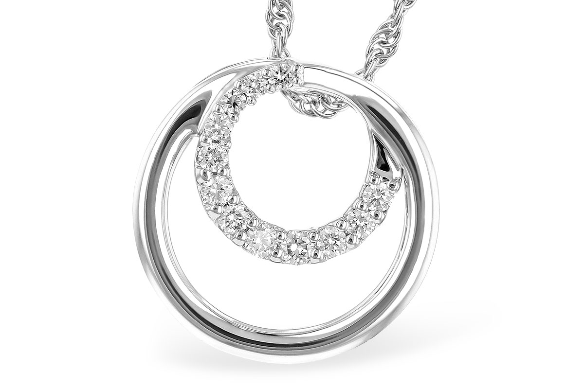 F273-15971: NECKLACE .15 TW