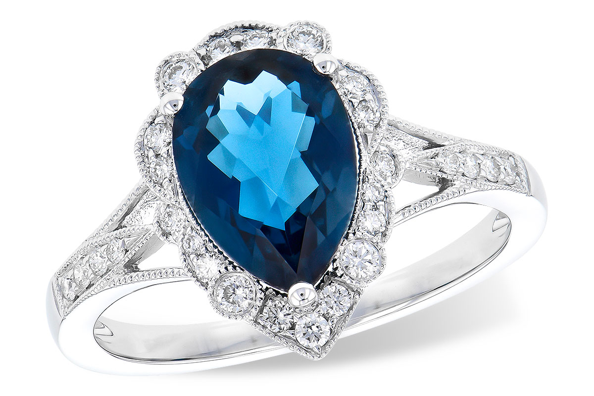 F273-15989: LDS RG 2.25 LONDON BLUE TOPAZ 2.47 TGW