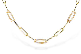 F274-00544: NECKLACE .75 TW (17 INCHES)