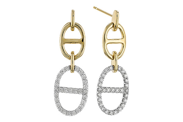 F274-08671: EARRINGS .36 TW