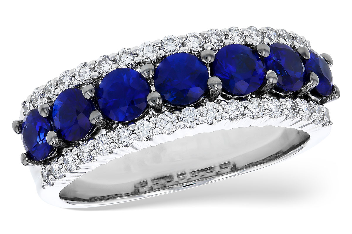F274-91389: B189-48689 W/BLUE SAPP 1.58 TW SAPP 2.02 TGW