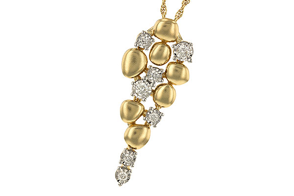 F274-91407: NECKLACE .25 TW