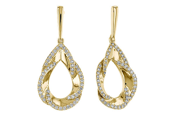F274-93262: EARRINGS .50 TW