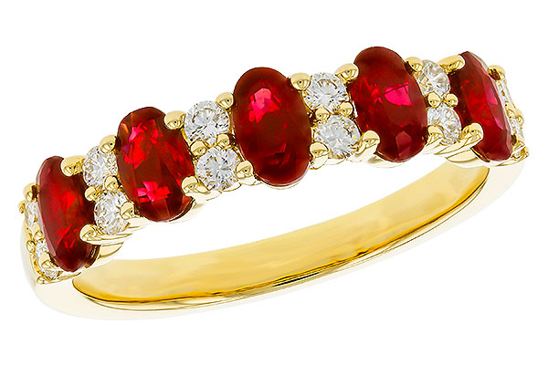 F274-95062: LDS WED RG 1.51 TW RUBY 1.80 TGW
