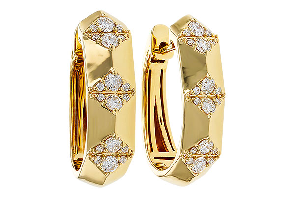 F274-97771: EARRINGS .50 TW