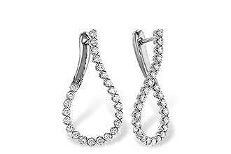 F274-97780: EARRINGS 1.00 TW