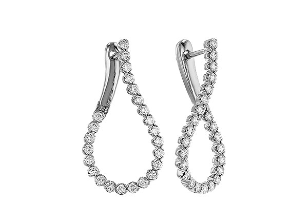 F274-97780: EARRINGS 1.00 TW