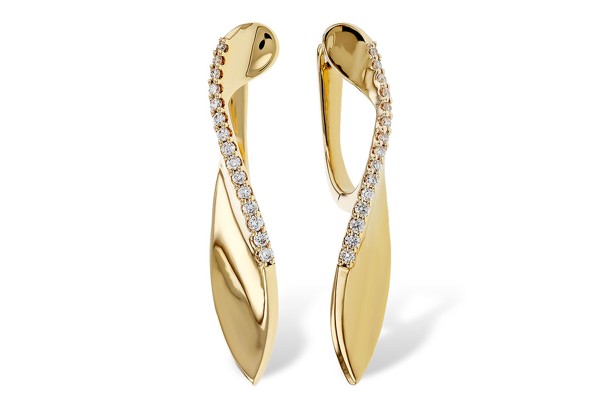 F274-98671: EARRINGS .18 TW