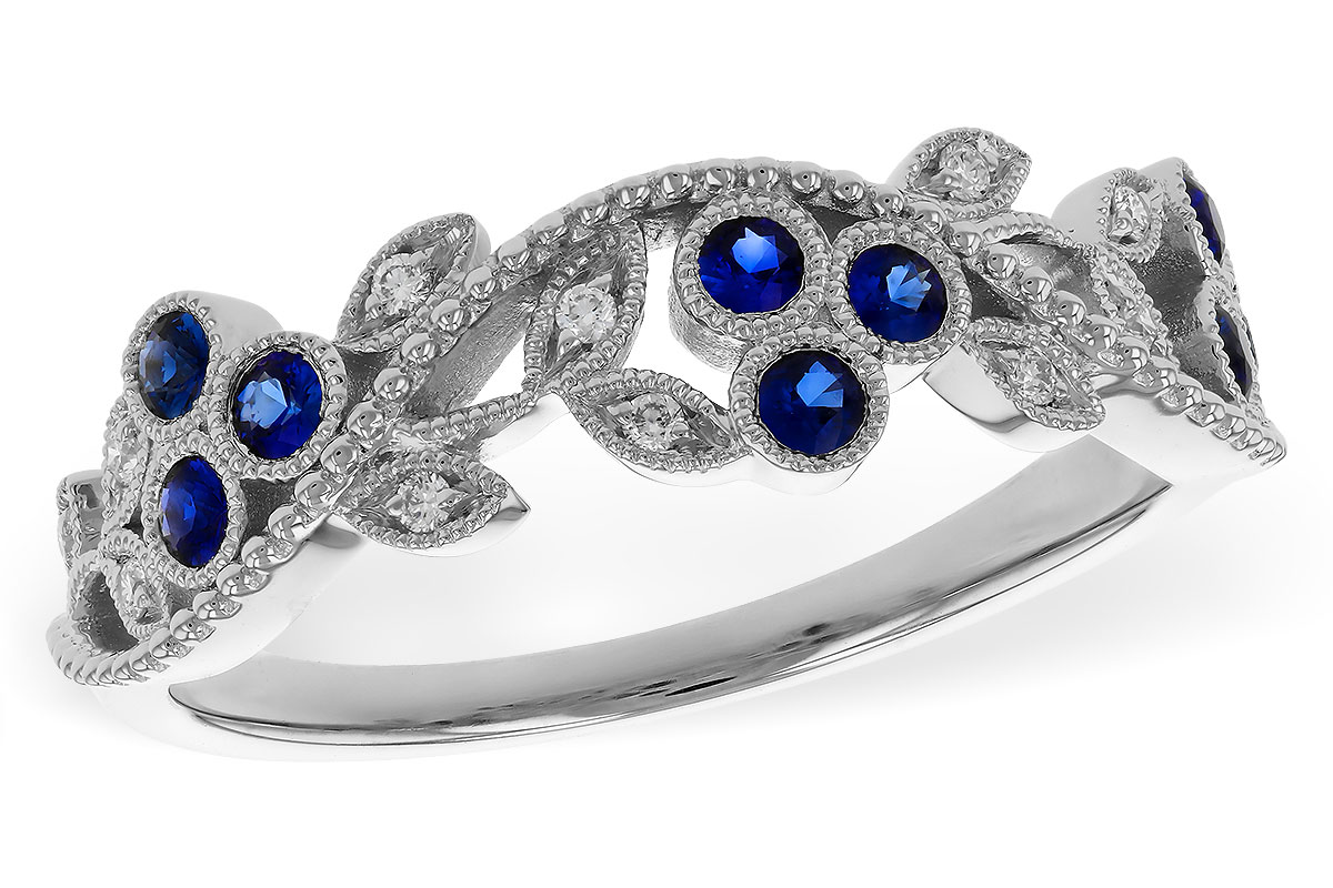 F274-99553: LDS WED RG .23 SAPPHIRE .29 TGW