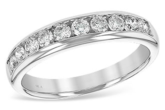 G093-15071: LDS WED RG .50 TW (10 STONES)