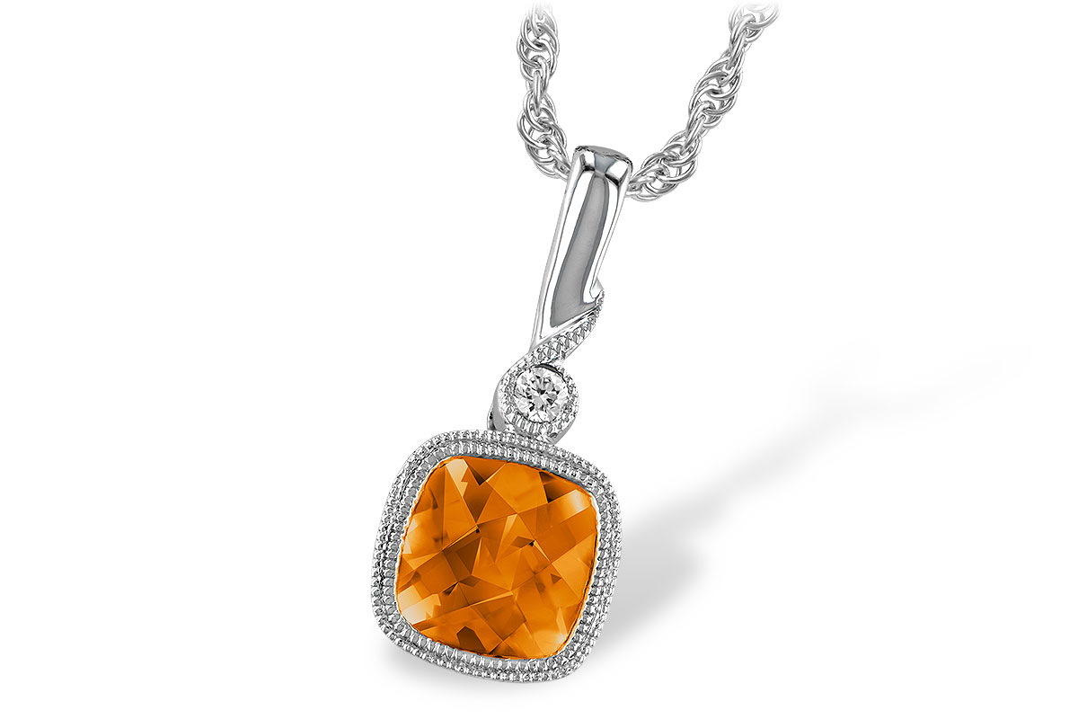G184-07789: NECK .68 CITRINE .70 TGW