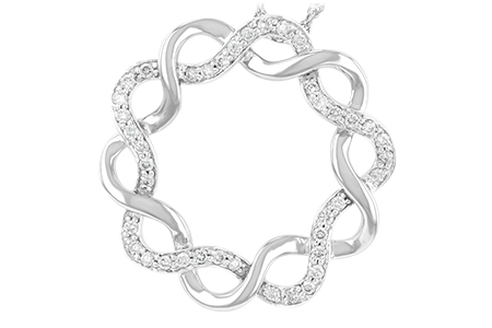 G184-96862: NECKLACE .30 TW