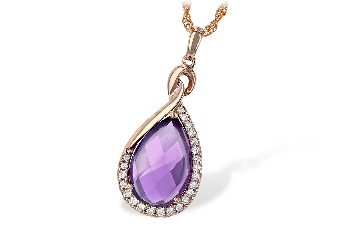 G189-54180: NECK 3.91 AMETHYST 4.10 TGW