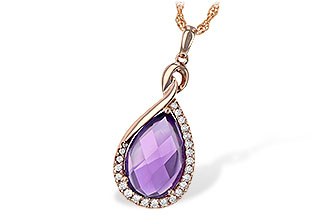 G189-54180: NECK 3.91 AMETHYST 4.10 TGW