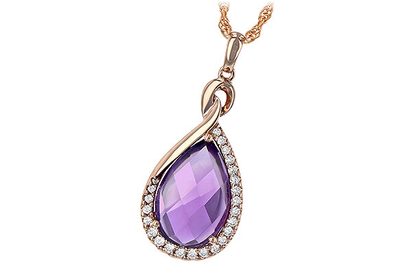 G189-54180: NECK 3.91 AMETHYST 4.10 TGW