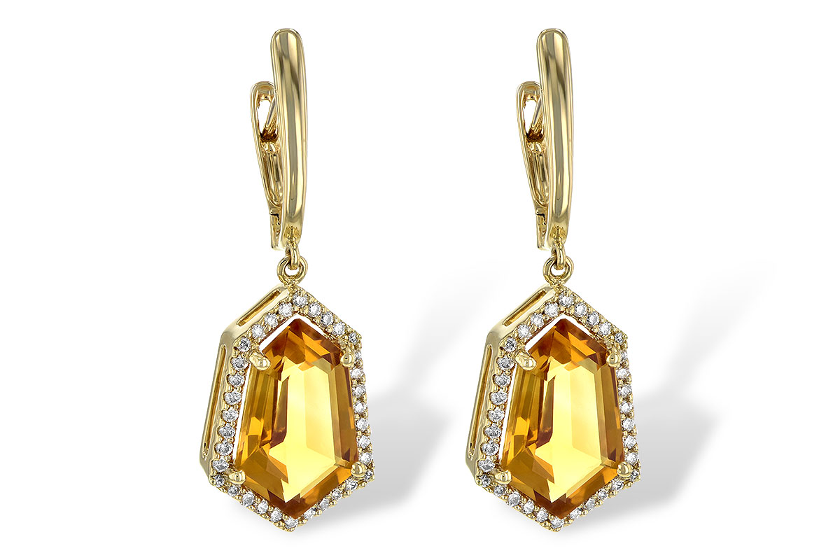 G190-37771: EARR 3.80 TW CITRINE 4.05 TGW