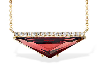 G190-42325: NECK 2.85 GARNET 2.95 TGW