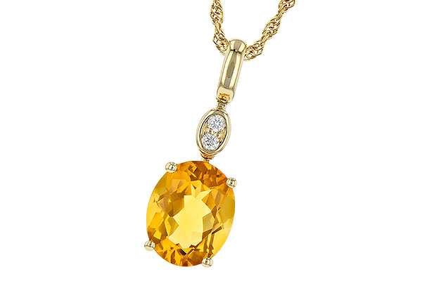 G190-44180: NECK 2.04 CITRINE 2.07 TGW (10x8MM CIT)