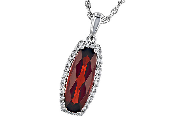 G273-11434: NECK 1.75 GARNET 1.87 TGW