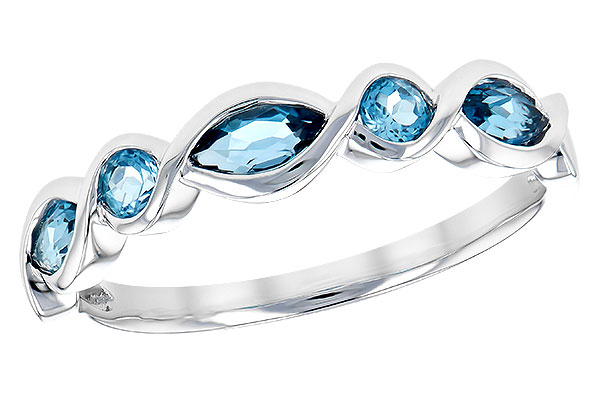 G273-12325: LDS RG .60 TW BLUE TOPAZ