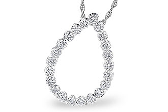 G273-14180: NECKLACE 1.00 TW