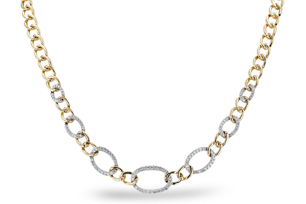 G274-01434: NECKLACE 1.15 TW (17")