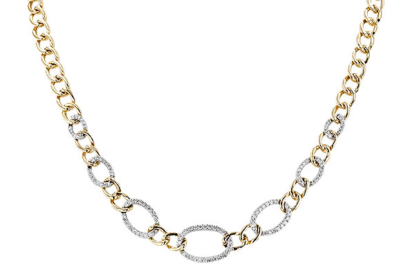 G274-01434: NECKLACE 1.15 TW (17")