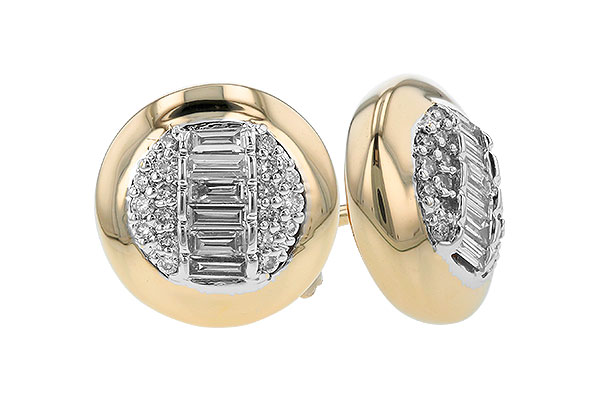 G274-04125: EARRINGS .15 BAG .26 TW