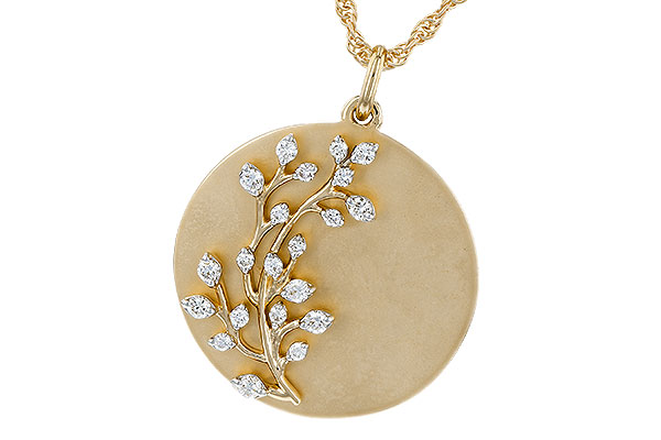 G274-91398: NECKLACE .24 TW