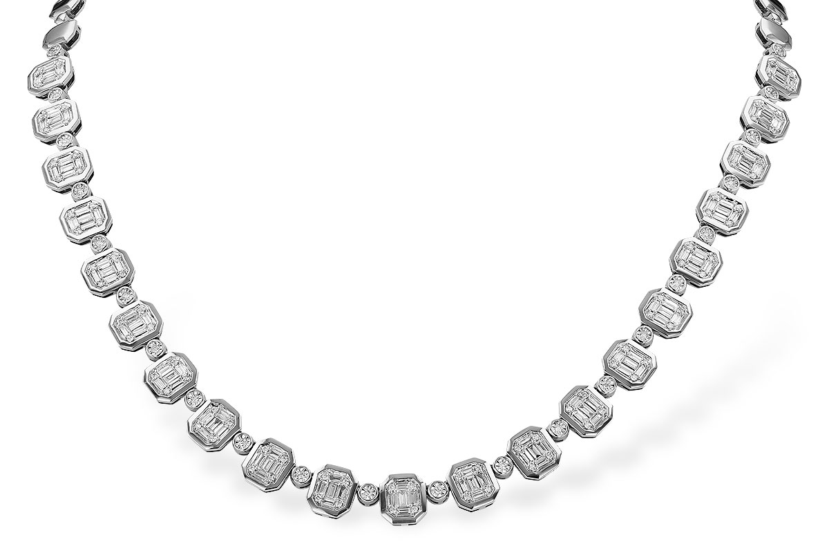 G274-91425: NECKLACE 1.39 BAG 1.80 TW (16")