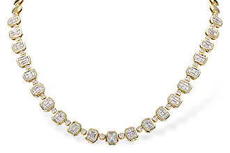 G274-91425: NECKLACE 1.39 BAG 1.80 TW (16")