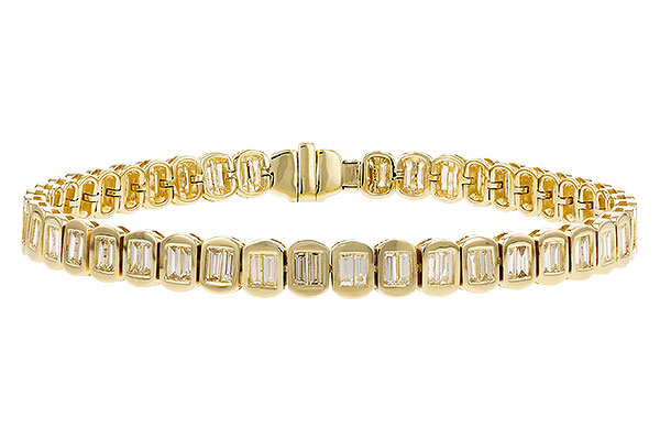G274-91434: BRACELET 2.30 TW BAGUETTE (7")