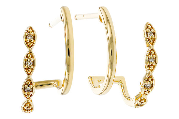 G274-95016: EARRINGS .03 TW