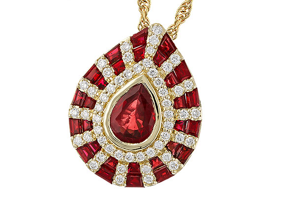 G274-95071: NECK 2.05 TW RUBY 2.29 TGW (7x5MM PS)