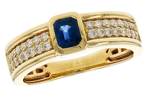 G274-97807: LDS RG .55 SAPPHIRE .88 TGW (5x4MM SA)