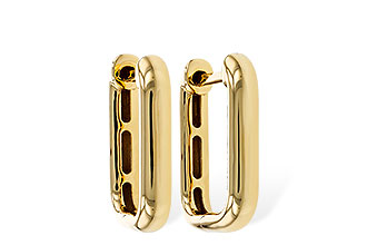 G274-97816: GOLD EARRINGS (15MM)