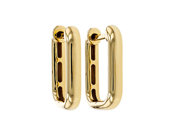 G274-97816: GOLD EARRINGS (15MM)