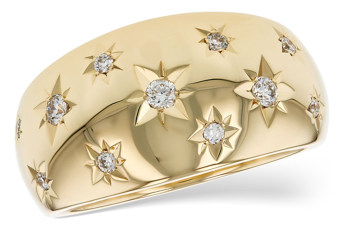 G275-82334: LDS DIA WEDDING RING .18 TW