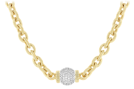 H184-07743: NECKLACE 1.27 TW (17.25 INCHES)