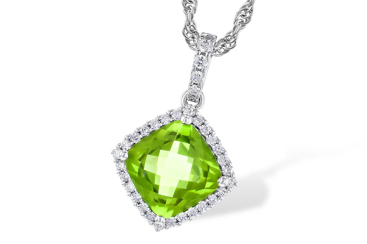 H184-07798: NECK 1.43 PERIDOT 1.54 TGW